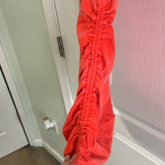 XL PINK side tie dress. NWT. - Picture 4 of 5